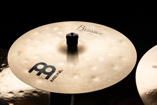Crashbekken Meinl Byzance Traditional ExtraThin Hammered 16" Crashbekken - 8