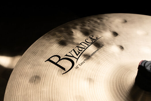 Crashbekken Meinl Byzance Traditional ExtraThin Hammered 16" Crashbekken - 9