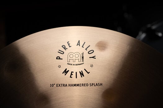 Сплеск тарілок Meinl Pure Alloy Extra Hammered 10" Сплеск тарілок - 9