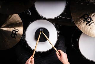 Tréningový pad Meinl MDSP6GY Double Sided Tréningový pad Gray 6" - 5
