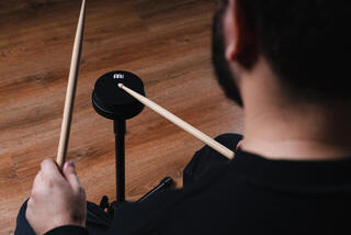 Training Pad Meinl MMP4BK-MPPS Marshmallow Set Practice Pad Black 4" - 5