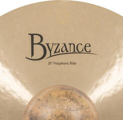 Чинел Ride Meinl Byzance Traditional Polyphonic 20" Чинел Ride - 4