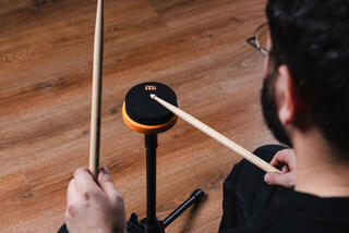 Tréningový pad Meinl MMP4OR Marshmallow Tréningový pad Orange 4" - 6