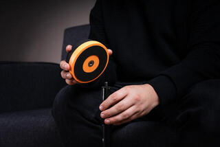 Tréningový pad Meinl MMP4OR Marshmallow Tréningový pad Orange 4" - 7