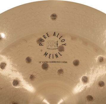 China Cymbal Meinl Pure Alloy Extra Hammered 18" China Cymbal - 5