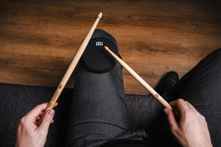 Tréningový pad Meinl MKPP4BK Knee Tréningový pad Black 4" - 7