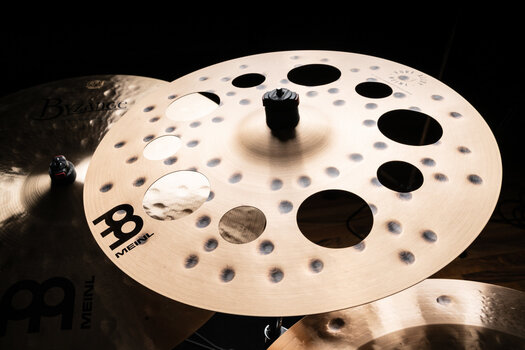 Crash Cymbal Meinl Pure Alloy Extra Hammered Trash 18" Crash Cymbal - 10