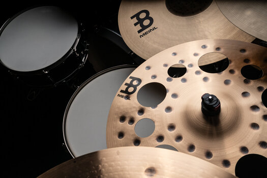 Crash Cymbal Meinl Pure Alloy Extra Hammered Trash 18" Crash Cymbal - 14