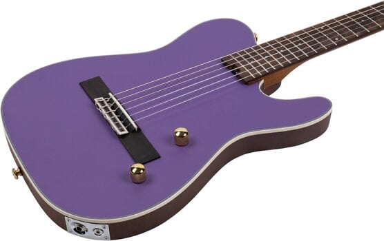 Chitarra Semiacustica Henry's CK78 KAL-EL Purple Chitarra Semiacustica - 4