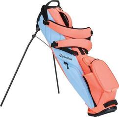 Sac de golf cu stativ TaylorMade Flextech Carry Sac de golf cu stativ Light Blue/Coral - 1