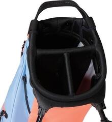 Sac de golf cu stativ TaylorMade Flextech Carry Sac de golf cu stativ Light Blue/Coral - 3