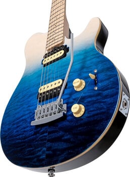 Gitara elektryczna Sterling by MusicMan Axis AX3QM Spectrum Blue Gitara elektryczna (Jak nowe) - 8