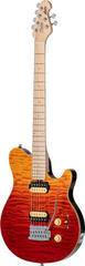 Elektrische gitaar Sterling by MusicMan Axis AX3QM Spectrum Red Elektrische gitaar - 2