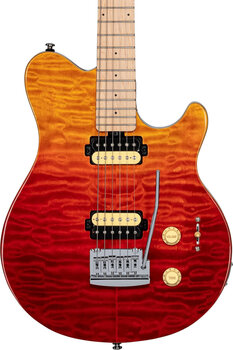 Gitara elektryczna Sterling by MusicMan Axis AX3QM Spectrum Red Gitara elektryczna (Jak nowe) - 7