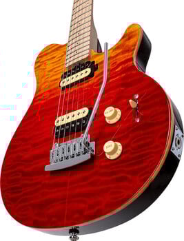 Gitara elektryczna Sterling by MusicMan Axis AX3QM Spectrum Red Gitara elektryczna (Jak nowe) - 8