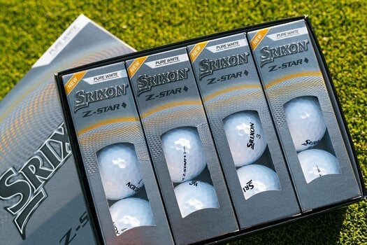 Piłka golfowa Srixon Z-Star Diamond Pure White Oferta standardowa 12 Piłka golfowa - 16