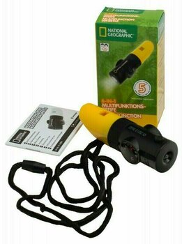 Children's binocular Bresser National Geographic Multifunctional Whistle 6 in 1 Black Yellow Children's binocular - 8