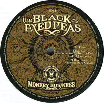 【The Black Eyed Peas】Monkey Business サイン The Black Eyed Peas - Monkey Business (2 LP) - Muziker