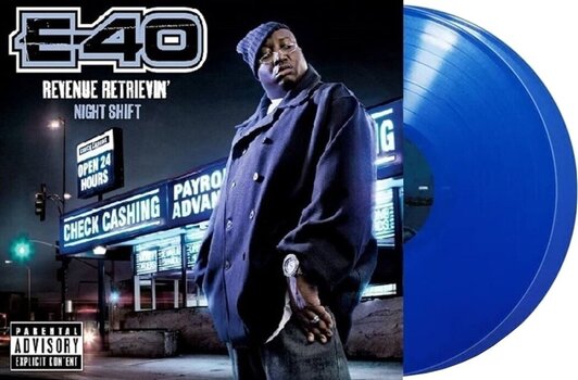 LP ploča E-40 - Revenue Retrievin': Night Shift (Blue Coloured) (2 LP) - 2