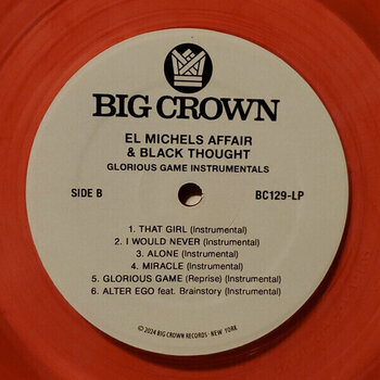 LP ploča El Michels Affair & Black Thought - Glorious Game (Instrumentals) (Blood Smoke Coloured) (LP) - 4