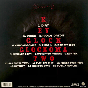 LP ploča Key Glock - Glockoma 2 (Red Eyes / Ghostly Coloured) (LP) - 5