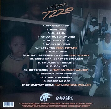 LP platňa Lil Durk - 7220 (2 LP) - 7