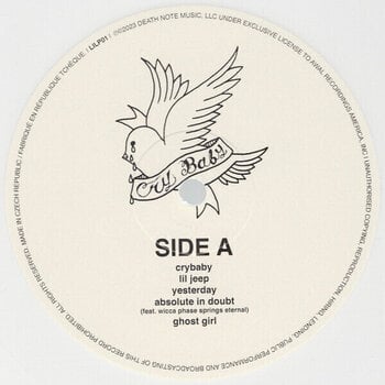 Vinyl Record Lil Peep - Crybaby (White Coloured) (LP) - 3