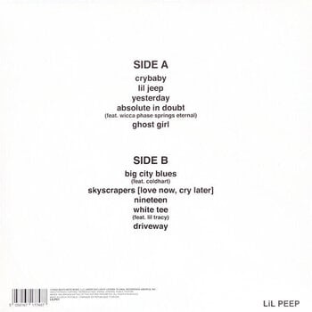 Vinyl Record Lil Peep - Crybaby (White Coloured) (LP) - 5