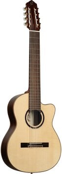 Konzertgitarre mit Tonabnehmer Ortega RCE158RW-8 4/4 Natural Konzertgitarre mit Tonabnehmer - 3