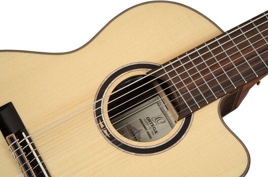 Konzertgitarre mit Tonabnehmer Ortega RCE158RW-8 4/4 Natural Konzertgitarre mit Tonabnehmer - 11