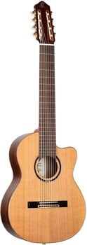 Classical Guitar with Preamp Ortega RCE159RW-8 4/4 Natural Classical Guitar with Preamp - 3