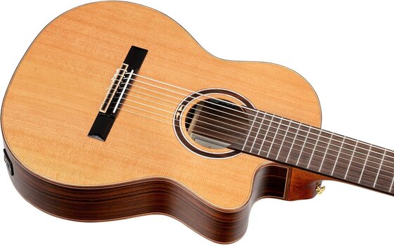 Classical Guitar with Preamp Ortega RCE159RW-8 4/4 Natural Classical Guitar with Preamp - 9