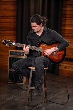 Chitară clasică cu preamplificare Ortega RTPDLX-ACA-L 4/4 Acacia Burst Chitară clasică cu preamplificare - 16