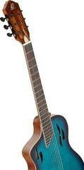 Konzertgitarre mit Tonabnehmer Ortega RTPDLX-FMA-L 4/4 Flamed Maple Blue Konzertgitarre mit Tonabnehmer - 6