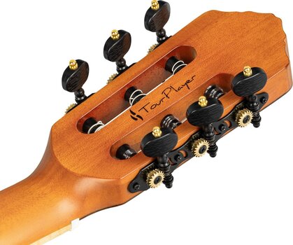 Classical Guitar with Preamp Ortega RTPDLX-FMA-L 4/4 Flamed Maple Blue Classical Guitar with Preamp - 13