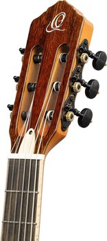 Classical Guitar with Preamp Ortega RTPDLX-FMA-L 4/4 Flamed Maple Blue Classical Guitar with Preamp - 14