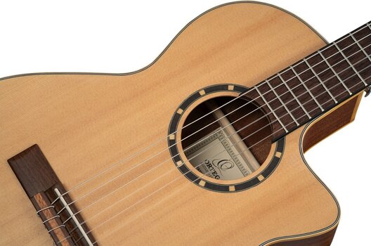 Konzertgitarre mit Tonabnehmer Ortega RCE125-3/4 3/4 Natural Konzertgitarre mit Tonabnehmer - 11