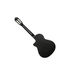 Класическа китара с предусилвател Ortega RCE125SBK-3/4 3/4 Satin Black Класическа китара с предусилвател - 1