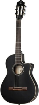 Gitara klasyczna z przetwornikiem Ortega RCE125SBK-3/4 3/4 Satin Black Gitara klasyczna z przetwornikiem - 5