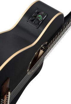 Gitara klasyczna z przetwornikiem Ortega RCE125SBK-3/4 3/4 Satin Black Gitara klasyczna z przetwornikiem - 12