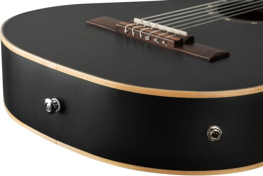 Gitara klasyczna z przetwornikiem Ortega RCE125SBK-3/4 3/4 Satin Black Gitara klasyczna z przetwornikiem - 15