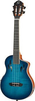 Тенор укулеле Ortega RTPX-U-FMA Flamed Maple Blue Тенор укулеле - 5