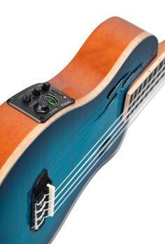 Тенор укулеле Ortega RTPX-U-FMA Flamed Maple Blue Тенор укулеле - 11