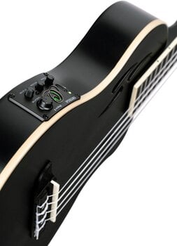 Tenor Ukulele Ortega RTPS-U-SBK Satin Black Tenor Ukulele - 11