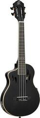 Tenor Ukulele Ortega RTPS-U-SBK-L Satin Black Tenor Ukulele - 4