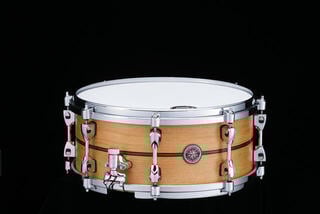Snare Drum Tama PSP146E-SSC Starphonic Spruce 14" Satin Natural Spruce Snare Drum - 3