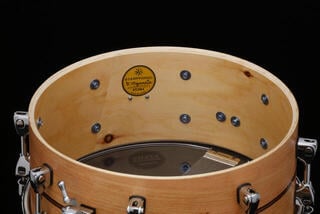 Snare Drum Tama PSP146E-SSC Starphonic Spruce 14" Satin Natural Spruce Snare Drum - 7