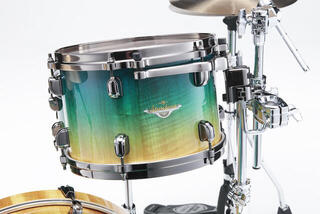 Tom-Tom Tama MET1007B-VMMF Starclassic Maple Exotic 10" Marine Shoreline Movingui Fade Tom-Tom - 1