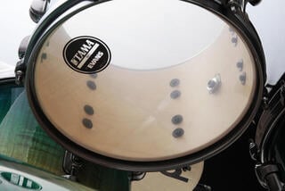 Tom-Tom Tama MET1007U-VMMF Starclassic Maple Exotic 10" Marine Shoreline Movingui Fade Tom-Tom - 2