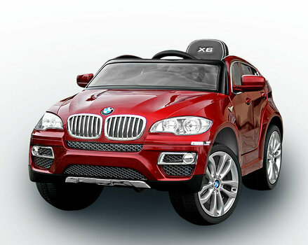 Auto giocattolo elettrica Beneo Electric Ride-On Car BMW X6 Red Paint - 2